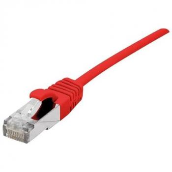 Câble de raccordement RJ-45 (M) 4,8 mm SFTP Cat 6A rouge – 2 m