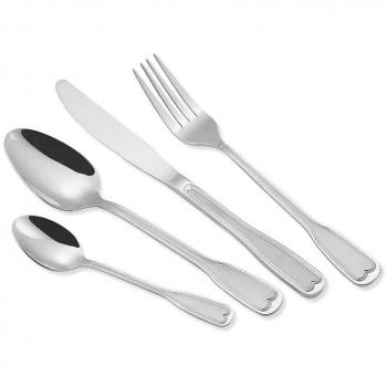 Set Maestro 24 couverts en acier inoxydable Argent