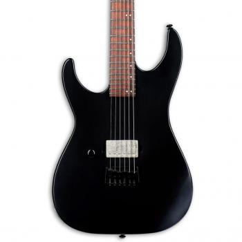 Guitare électrique gaucher ESP LTD M-201HT Black Satin