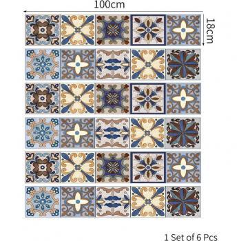 Étape d’Escalier PVC, 6 Stickers, Résistant à l’Eau – FYSWPJANG