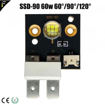 Iluminador LED SSD‑90 60 W Cabeza Giratoria