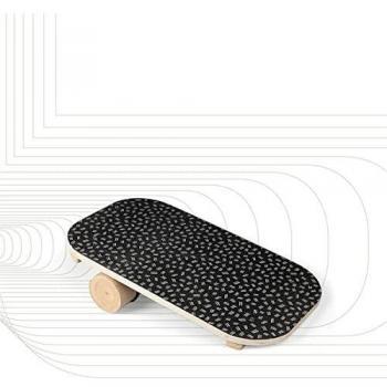 Bilanciatore SportPlus in Legno con Rullo per Allenamento Equilibrio