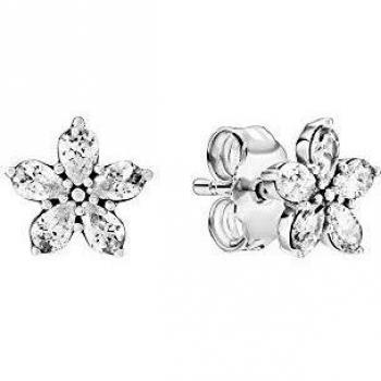 Pendientes Pandora Copos de Nieve Brillantes 299239C01