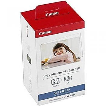 Canon 3115B001/KP-108IN Photo cartridge + Paper 10x15 cm, 3x36 pages Pack=3 for Canon CP 100/1000/820/900
