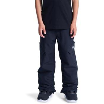 DC Shoes Basis Print – Jungen 8–16 Schwarz: funktionelle Snow-Jacke