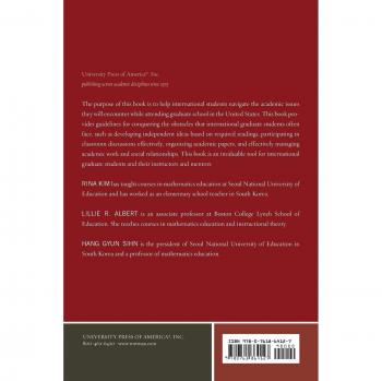 Reading, Writing, and Discussing at the Graduate Level: A Guidebook for International Students