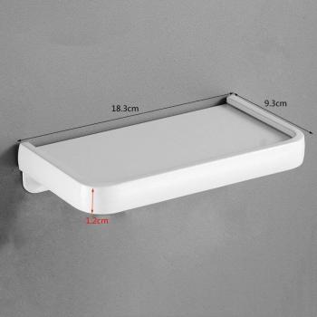 Aluminium Badregal für Telefon und Shampoo