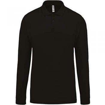 Kariban Herren Polo-Shirt mit langen Ärmeln