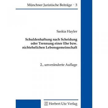Schuldenhaftung nach Scheidung oder Trennung einer Ehe bzw. nichtehelichen Lebensgemeinschaft