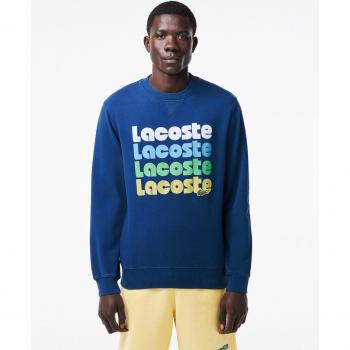 Sudadera Lacoste SH7504 con logo, felpa y diseño clásico