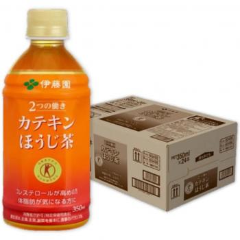 Kenko Body 350 ml Hojicha Catechin PET Bottles (x24)