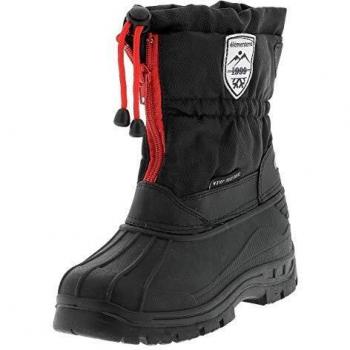 Élémenterre Picton Black Après-Ski Boots for Kids