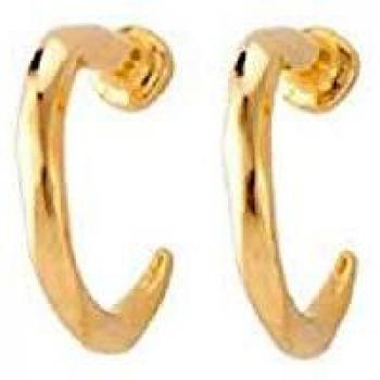 Pendientes UNO de 50 Oro Clavo