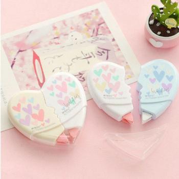 Fourniture scolaire coeur Kawaii 10 m – 2 paquets