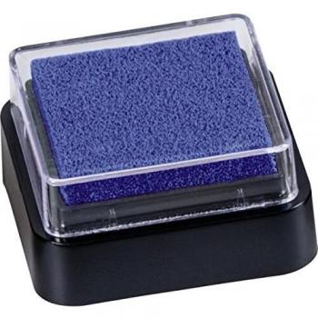 Heyda Mini-Stempelkissen, 3x3cm, dunkelblau