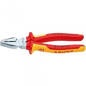 KNIPEX Insulated High Leverage Combination Pliers 200 mm
