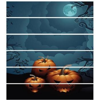 Pegatinas Impermeables de Halloween para Escaleras