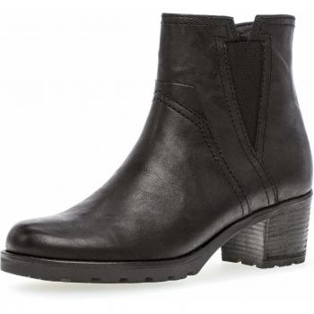 Gabor Damen Kurzstiefel 32.804, schwarz, 42 EU