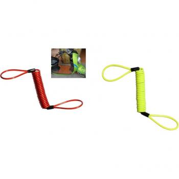 Motorcycle Ebike Alarm Disc Lock with 150cm Reminder Cable