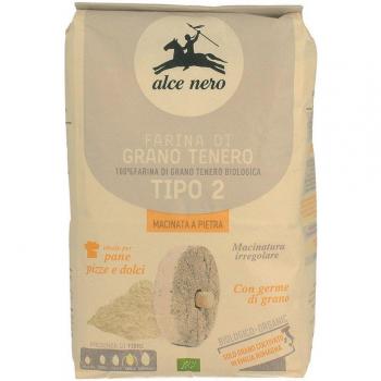 Harina de trigo orgánica tipo 2 Alce Nero 1 kg