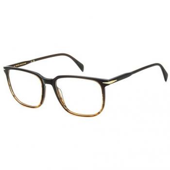 David Beckham Unisex Brown Horn Sunglasses – Size 54 MM