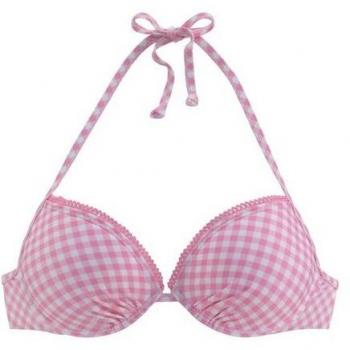 BUFFALO bikini rosa y blanco