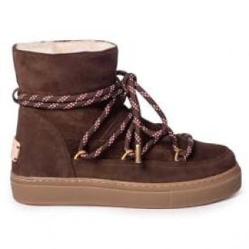 Bottines Jacquard Marron INUIKII Élégance