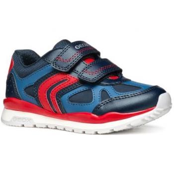 Sneaker Geox Blu Navy con Dettagli Rossi
