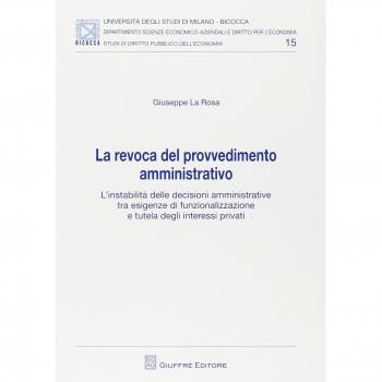Revoca del provvedimento amministrativo