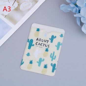 Tarjetero Multifuncional Doble Capa con Diseño de Fruta Fresca, 9,6x6,6 cm, 1 Unidad