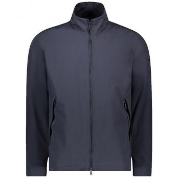 Paul & Shark Blue Bomber Jacket, Typhoon Save The Sea, Size 3XL