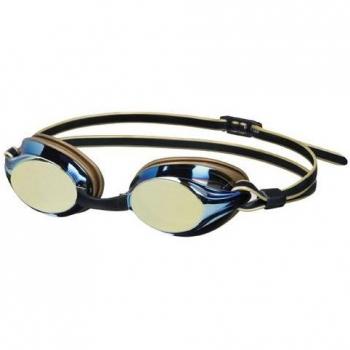 Beco Boston Miroir Schwimmbrille Kids, goldfarben, One Size