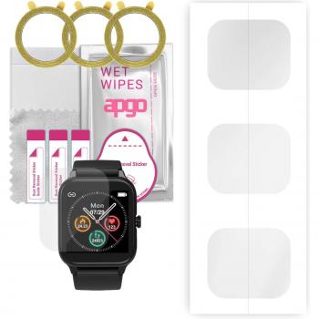 Protecteur d'écran apgo pour Blackview R3, film hydrogel 3x, installation simplifiée