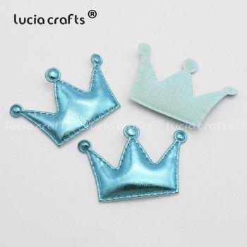 Lucia Crafts 45x30mm PU Crown Hair Headdress for Children