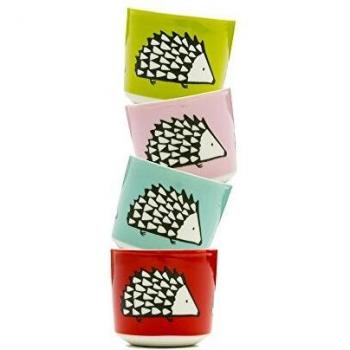 Scion Colourful Porcelain Egg Cups – 4‑Pack, 4.8 cm Dimensions