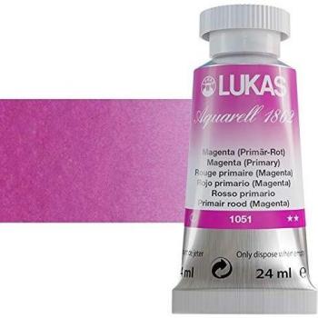 24 ml Lukas 1862 Magenta Primary Watercolor