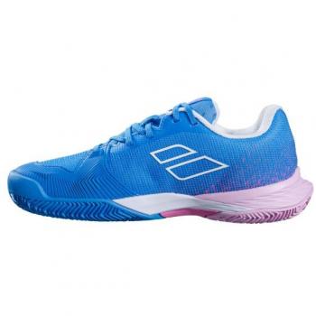 Babolat Jet Mach 3 Clay Court Shoe Kids Blue Size 3.5