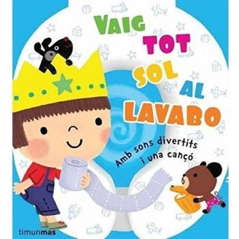 Vaig tot sol al lavabo