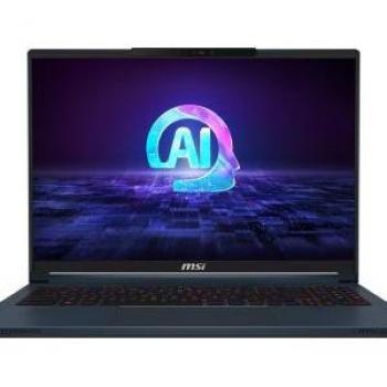 MSI Stealth 16 AI Studio A1VFG-025BE Portable – 16″ Quad HD+ – Intel Core Ultra 7 155H – 16 Go DDR5 – 1 To SSD – NVIDIA GeForce RTX 4060
