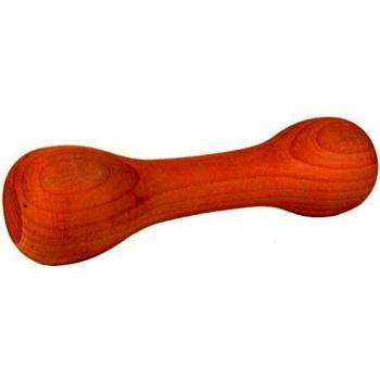 Hundetraining Hantel aus Holz, rund, 400 g