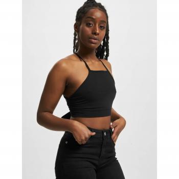 Urban Classics Women's Crop Top Black