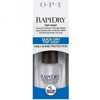 OPI Rapidry Fast Drying Top Coat for Nails, 15 ml