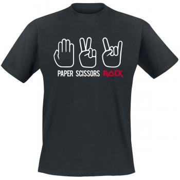 Maglietta Uomo Paper Scissors Rock