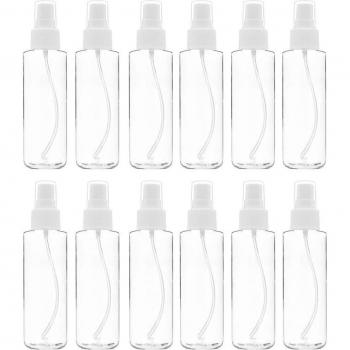 12 Pack Empty Plastic Spray Bottles 60ml