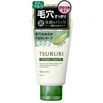 BCL Tsururi Pore Care Herbal Scrub 120g