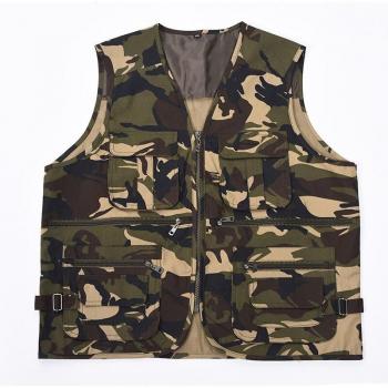 Veste de pêche multi-poches