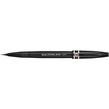 PentelArts Stylo pinceau Sign Pen Artist, marron