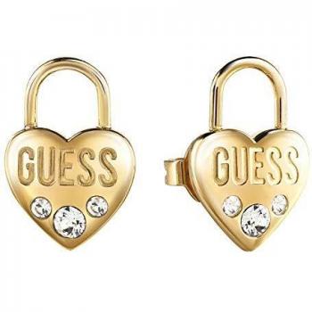 Pendientes GUESS Lock Me Up UBE20055 acero