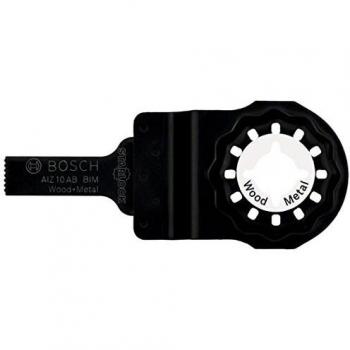 Hoja de sierra de inmersión Bosch Starlock AIZ 10 AB para madera y metal, 10 x 20 mm