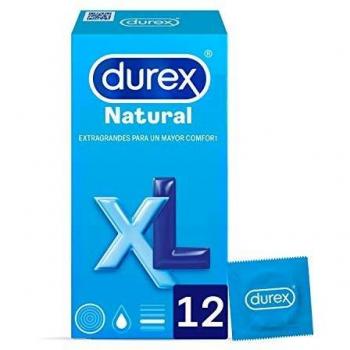 DUREX NATURAL XL PRESERVATIVOS 12 U